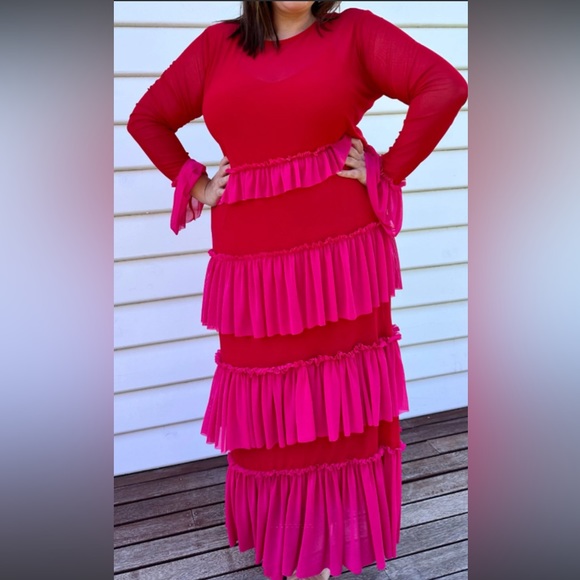 NWT Mesh Never Fully Dressed Kaitlyn Dress RARE - Picture 3 of 6